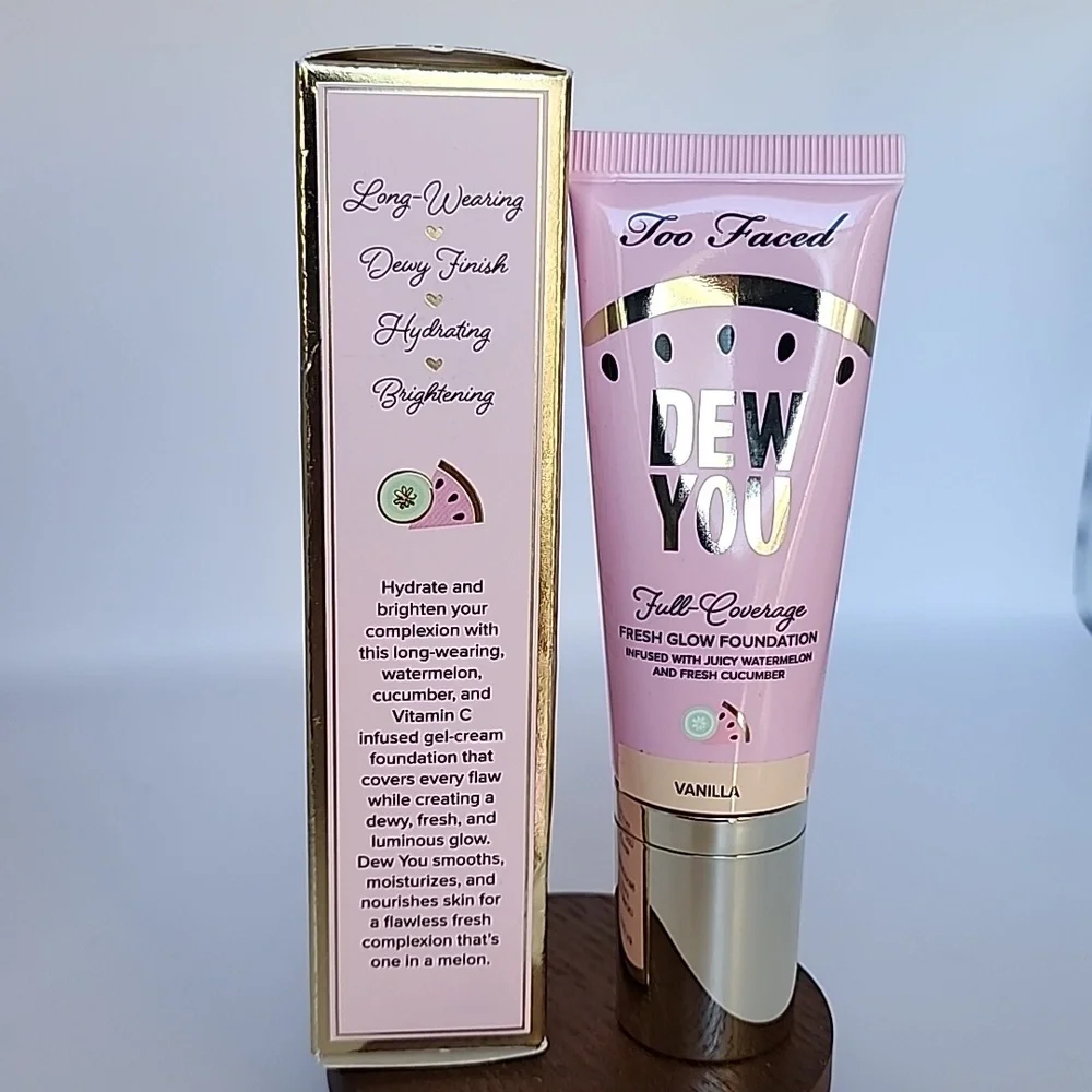 Too Faced Tutti Frutti Dew You Full Coverage Fresh Glow Foundation - Van…